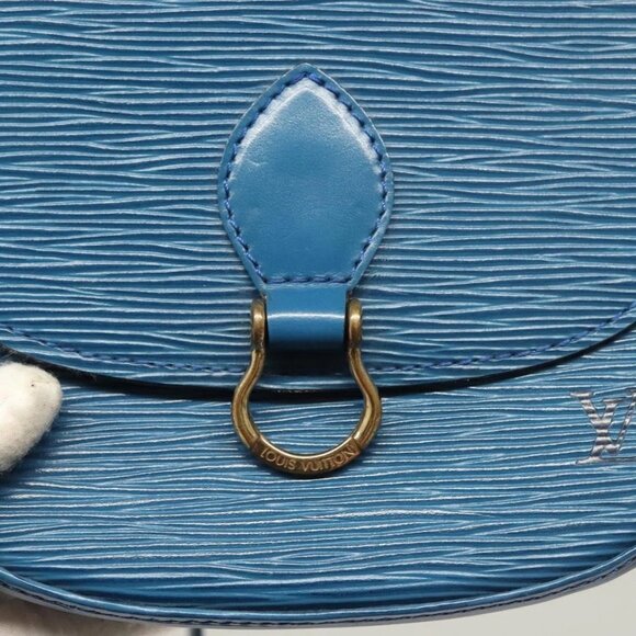 LOUIS VUITTON Epi Saint Cloud PM Shoulder Bag Blue - Picture 11 of 16
